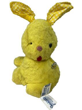 Vintage Knickerbocker Bunny Kuddles Wind Up Musical Plush Stuffed Animal READ